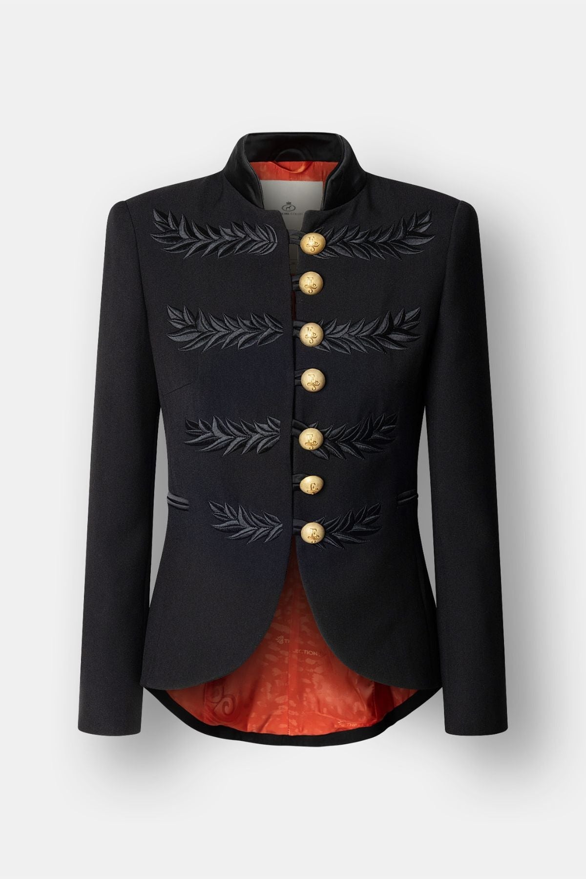 BLAZER MILITAR AZABACHE RENATA BLACK - THE EXTREME COLLECTION