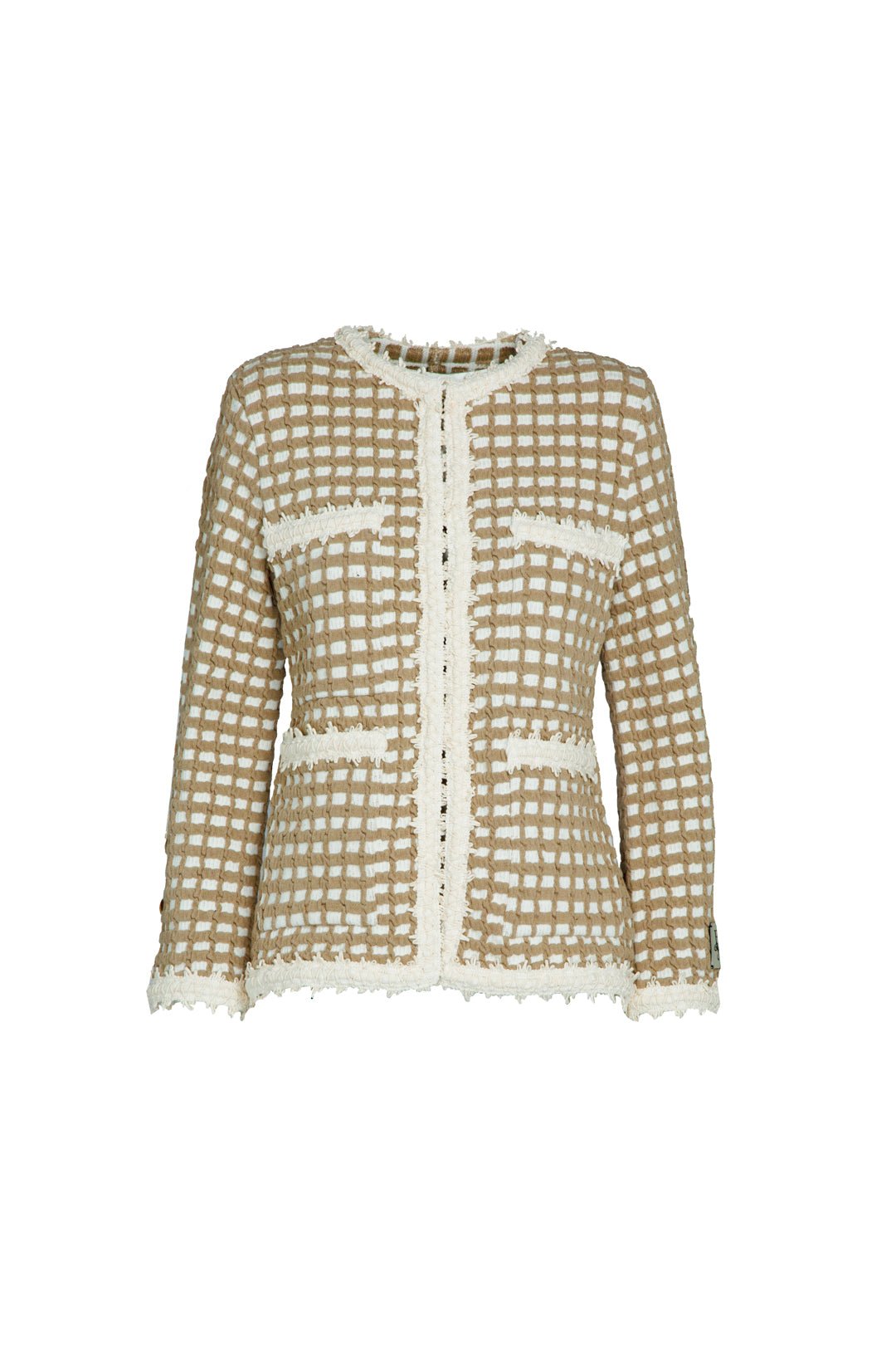 CHAQUETA CUADROS CAMEL YVES - THE EXTREME COLLECTION