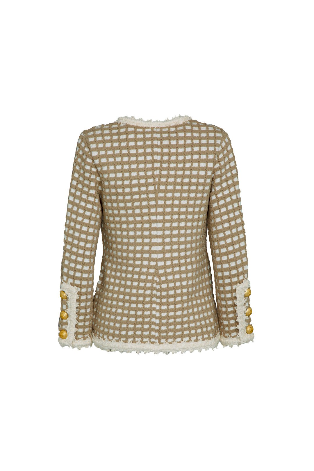 CHAQUETA CUADROS CAMEL YVES - THE EXTREME COLLECTION