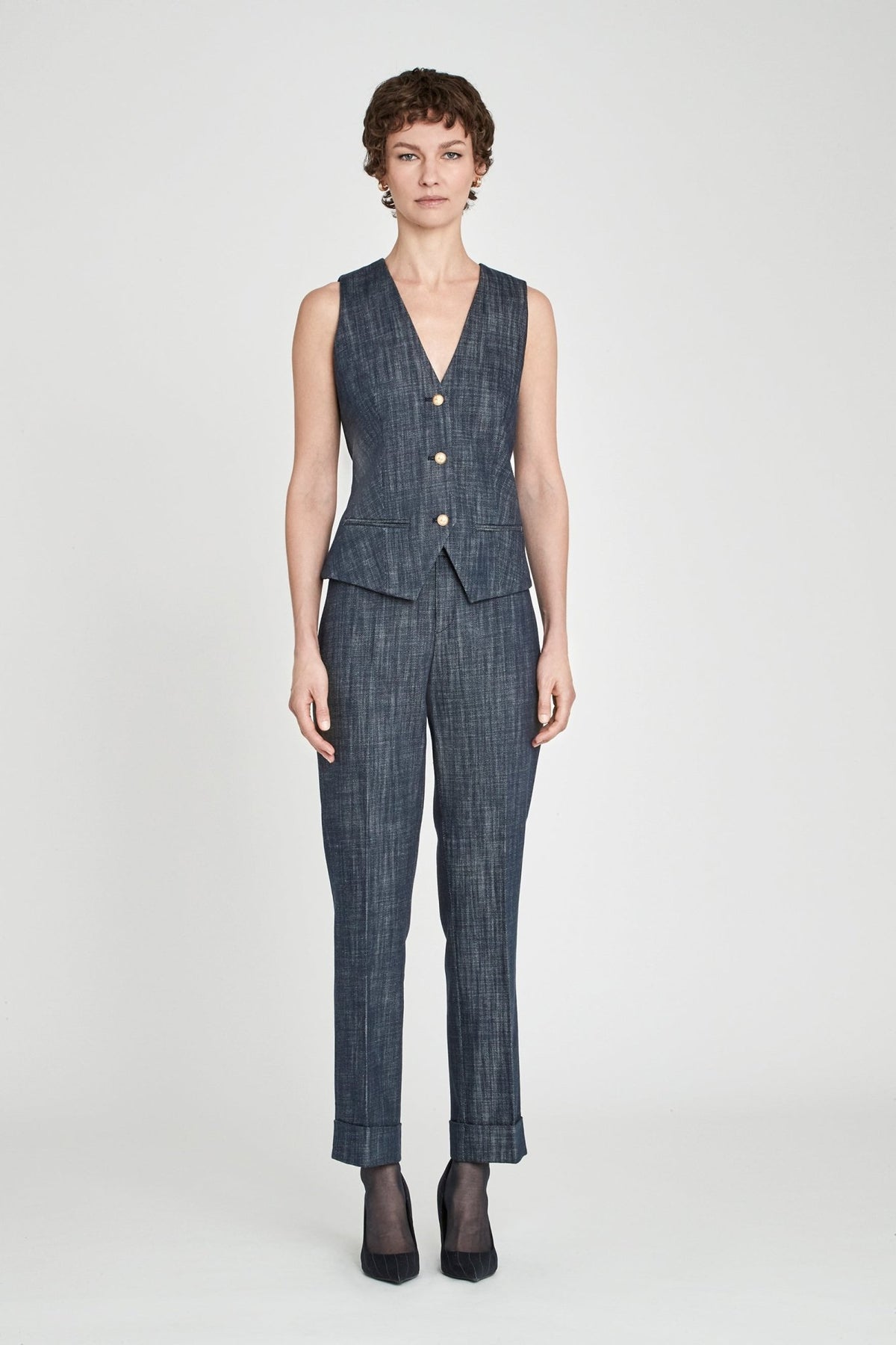 TRAJE TRES PIEZAS DENIM MILÁN - THE EXTREME COLLECTION